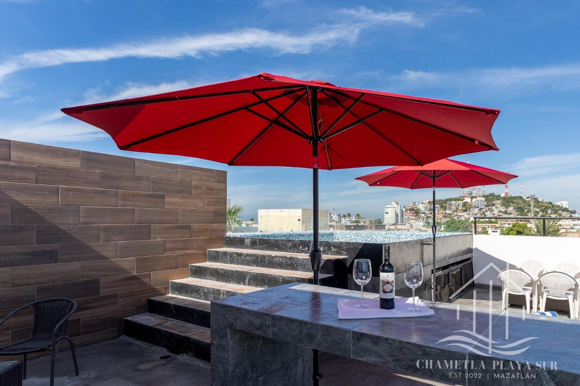New & Modern, 5 Star Area, Walk 2 Beach, Pool, Views, King Bed Mazatlán Kültér fotó